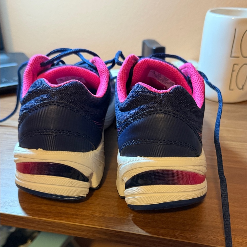 Ryka Blue and Pink Lace-Up Sneakers - Picture 2 of 6